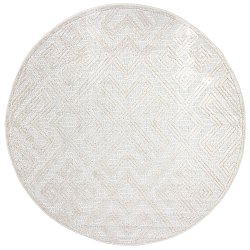 Runde Teppiche - Indoor/Outdoor Shirley (cream)