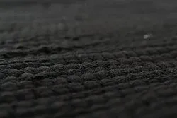 Flickenteppich - Silje (schwarz)