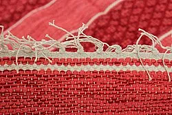 Flickenteppich - Visby (rot)