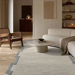 Wollteppich - Agra Hand Tufted Wool Premium (grau)