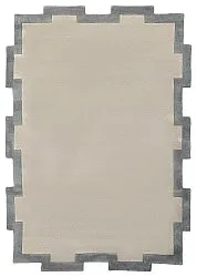 Wollteppich - Agra Hand Tufted Wool Premium (grau)