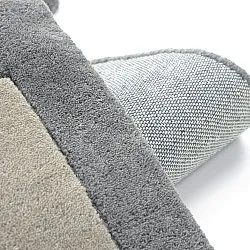 Wollteppich - Agra Hand Tufted Wool Premium (grau)