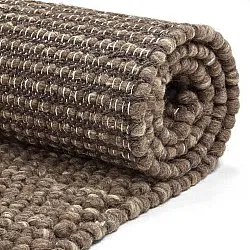 Wollteppich - Avafors Wool Bubble (braun/beige)