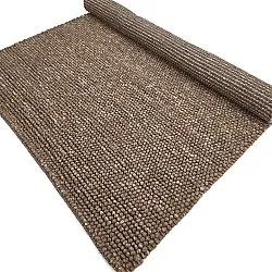 Wollteppich - Avafors Wool Bubble (braun/beige)
