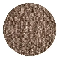 Rund Teppich - Avafors Wool Bubble (braun/beige)