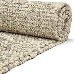 Wollteppich - Avafors Wool Bubble (grau/beige)
