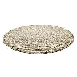 Rund Teppich - Avafors Wool Bubble (grau/beige)