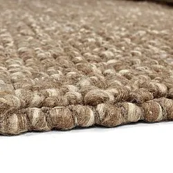 Wollteppich - Avafors Wool Bubble (hellbraun/weiß)