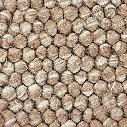 Wollteppich - Avafors Wool Bubble (hellbraun/weiß)