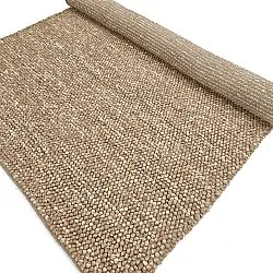 Wollteppich - Avafors Wool Bubble (hellbraun/weiß)