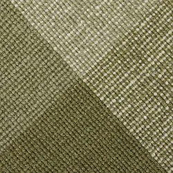 Wollteppich - Chaves (grün/beige)