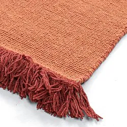 Wollteppich - Chaves (rot/orange)