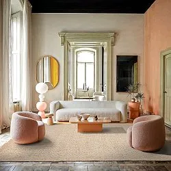 Wollteppich - Coastal (beige)