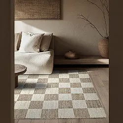 Wollteppich - Dundee (beige/weiß)