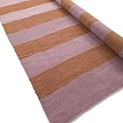 Wollteppich - Garine (orange/rosa)