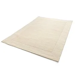 Wollteppich - Gaya Hand Tufted Wool Premium (cremefarben/weiß)