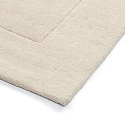 Wollteppich - Gaya Hand Tufted Wool Premium (cremefarben/weiß)