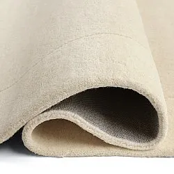Wollteppich - Gaya Hand Tufted Wool Premium (cremefarben/weiß)