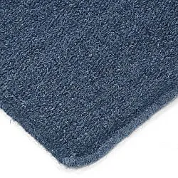 Wollteppich - Hamilton (marineblau)