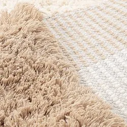 Wollteppich - Khenifra Handknot Wool Premium (creme/beige)