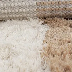 Wollteppich - Khenifra Handknot Wool Premium (creme/beige)