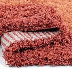 Wollteppich - Khenifra Handknot Wool Premium (orange/rot)
