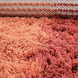 Wollteppich - Khenifra Handknot Wool Premium (orange/rot)