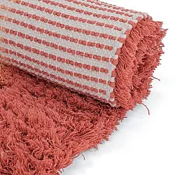 Wollteppich - Khenifra Handknot Wool Premium (orange/rot)