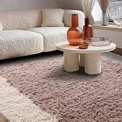 Wollteppich - Khenifra Handknot Wool Premium (taupe/creme)