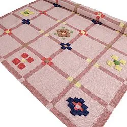 Wollteppich - Lausanne Flatweave Tufted Premium (rosa)