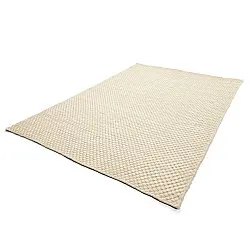 Wollteppich - Ovelia (beige/weiß)