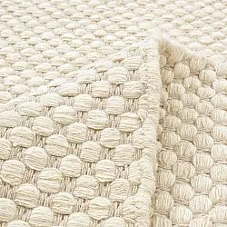 Wollteppich - Ovelia (beige/weiß)