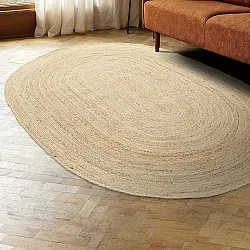 Ovaler Juteteppich - San Francisco (jute)