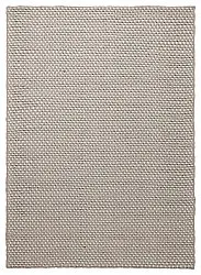 Wollteppich - Ovelia (taupe/weiß)