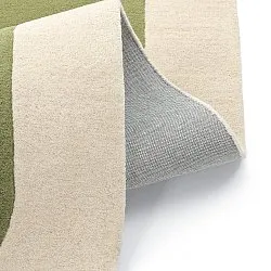 Wollteppich - Puri Hand Tufted Wool Premium (grün/creme)