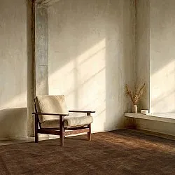 Wollteppich - Rozel Handloom Wool Premium (braun)