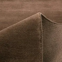 Wollteppich - Rozel Handloom Wool Premium (braun)
