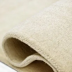 Wollteppich - Rozel Handloom Wool Premium (creme)