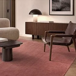 Wollteppich - Rozel Handloom Wool Premium (staubrot)
