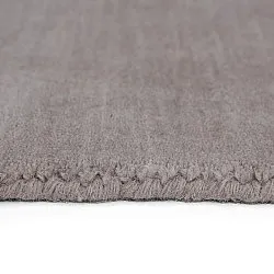 Wollteppich - Rozel Handloom Wool Premium (helltaupe)