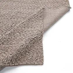 Wollteppich - Sala Irregular Wool Bubble (taupe/weiß-melange)