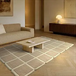 Wollteppich - Syl Hand Tufted Wool Premium (beige/creme)