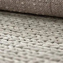 Wollteppich - Talvia Braided Wool (grau)