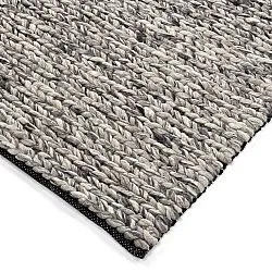 Wollteppich - Talvia Braided Wool (dunkelgrau)