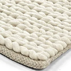 Wollteppich - Talvia Braided Wool (cremefarben)