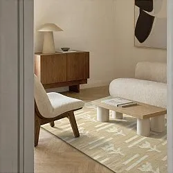 Wollteppich - Tomar (beige/creme)