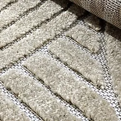 Rund Teppich - Indoor/Outdoor Devon (beige)