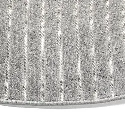 Rund Teppich - Indoor/Outdoor Devon (grau)