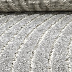 Rund Teppich - Indoor/Outdoor Devon (grau)