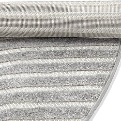 Rund Teppich - Indoor/Outdoor Devon (grau)